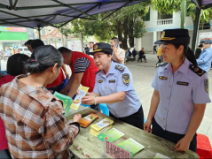 防城港上思县把食物平安和消费学问送到群众身